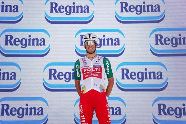 MAESTRI MIRCO (TEAM POLTI) premio Regina during Stage 3 of the Giro d™Italia, from Plovdiv to Sofia, Bulgaria, Sunday, May 10, 2026.  Copyright: xMassimoxPaolone LaPressex