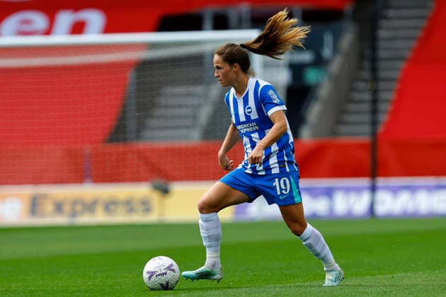 Liverpool Women v Brighton & Hove Albion Women, St Helens, UK - 10 May 2026 Marisa Olislagers of Brighton and Hove Albion during the Women™s FA Cup Semi Final match between Liverpool Women and Brighton & Hove Albion Women at The Brewdog Stadium on 10 May 2026 in St Helens, England (Photo by Steve Taylor PPAUK) St Helens The Brewdog Stadium Merseyside England Copyright: xStevexTaylor PPAUKx PPA-273594