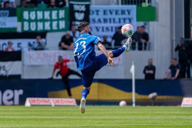 Münster, Germany 10 May 2026 2 BL 2025 2026 Sp 33 SC Preußen Münster vs SV Darmstadt 98 Im Bild Marco Richter Darmstadt DFL DFB regulations prohibit any use of photographs as image sequences and or quasi video LVM Preussenstadion Nordrhein Westfalen Copyright: xFotostandx xKruczynskix