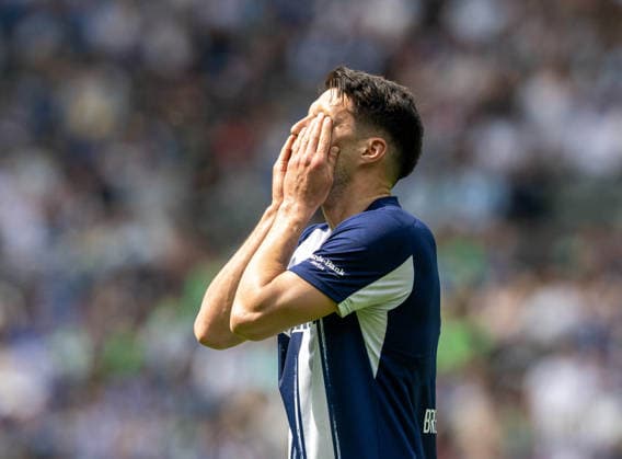 Soccer, Men, Season 2025 2026, 2 Bundesliga 33 Matchday , Hertha BSC SpVgg Greuther Fürth, Josip Brekalo Hertha BSC , 10 05 2026, Copyright: xMatthiasxKochx