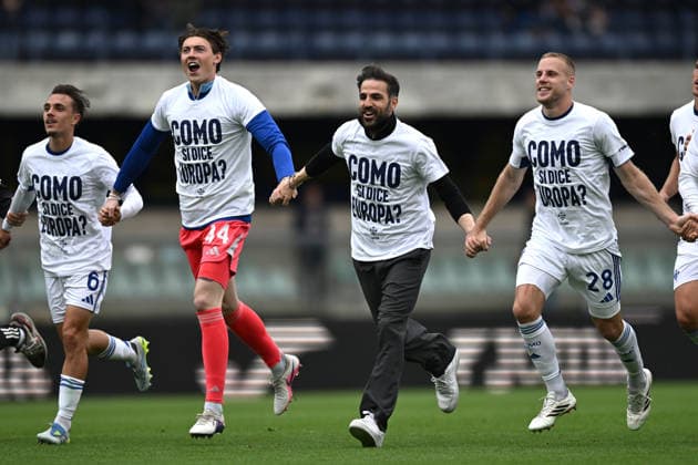 Db Verona 10 05 2026 - campionato di calcio serie A Hellas Verona-Como foto Daniele Buffa Image nella foto: Cesc Fabregas 