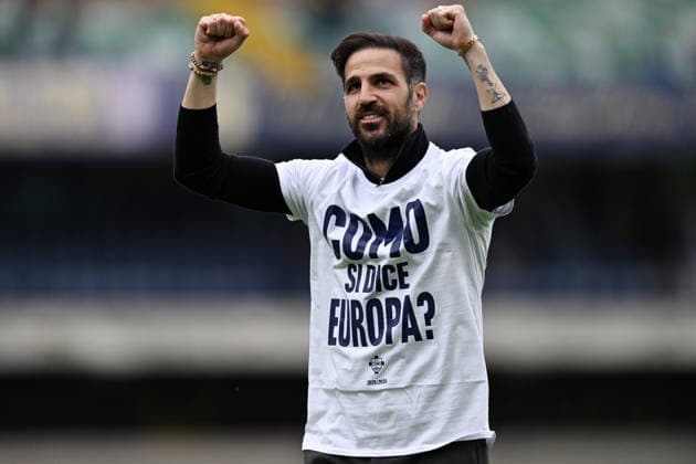 Db Verona 10 05 2026 - campionato di calcio serie A Hellas Verona-Como foto Daniele Buffa Image nella foto: Cesc Fabregas 