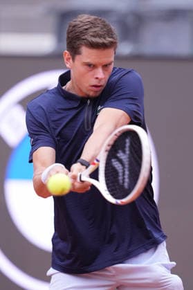 Alexander Blockx (BEL) during the match between Alexander Zverev (GER) vs Alexander Blockx (BEL) at the Italian Open in Rome, Sunday, May 10, 2026. (Alfredo Falcone LaPresse)  Copyright: xAlfredoxFalcone LaPressex