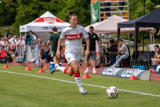 Nicole Billa VFB Stuttgart Women, 26 , GER, VfB Stuttgart Women vs VfL Wolfsburg II, Football, 2 Womens Bundesliga, 25 Matchday, Season 2025 2026, 10 085 2026, GER, VfB Stuttgart Women vs VfL Wolfsburg II, Football, 2 Womens Bundesliga, 25 Matchday, Season 2025 2026, 10 085 2026, Stuttgart Copyright: xEibner-Pressefoto EdwardxCheungx EP_ECG