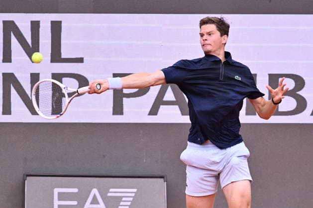 IPA84542317 - Alexander Blockx of Belgium competes against Alexander Zverev of Germany during the Internazionali BNL d Italia Day Six at Foro Italico on May 10, 2026 in Rome, Italy.  Copyright: xDomenicoxCippitelli IPAxSportx xx 84542317