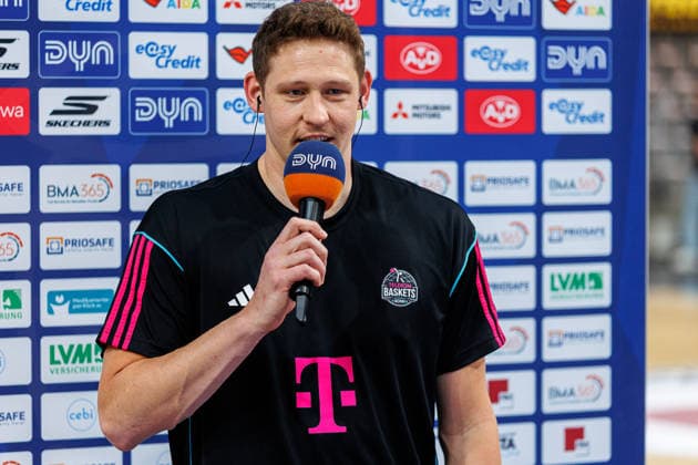 Patrick Heckmann BMA365 Bamberg Baskets, 33 , single picture, single photo, portrait, portraet, interview, BMA365 Bamberg Baskets vs Telekom Baskets Bonn, Basketball, easyCredit BBL, 34 Matchday, 10 05 2026 BMA365 Bamberg Baskets vs Telekom Baskets Bonn, Basketball, easyCredit BBL, 34 Matchday, 10 05 2026 Bamberg Copyright: xEibner-Pressefoto G.xSantemizx EP_EER
