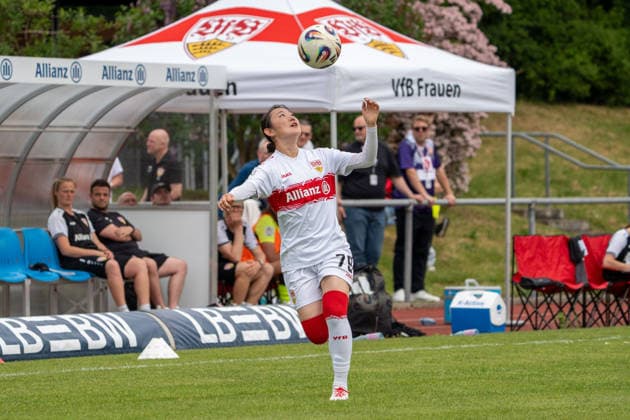 Haruka Osawa VFB Stuttgart Women, 79 , GER, VfB Stuttgart Women vs VfL Wolfsburg II, Football, 2 Womens Bundesliga, 25 Matchday, Season 2025 2026, 10 085 2026, GER, VfB Stuttgart Women vs VfL Wolfsburg II, Football, 2 Womens Bundesliga, 25 Matchday, Season 2025 2026, 10 085 2026, Stuttgart Copyright: xEibner-Pressefoto EdwardxCheungx EP_ECG