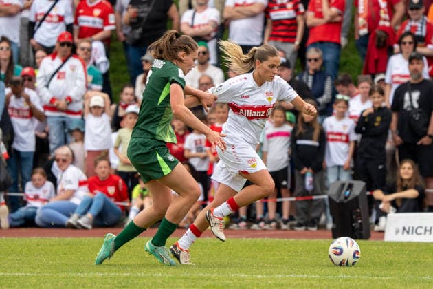Dafina Redzepi VFB Stuttgart Women, 07 , GER, VfB Stuttgart Women vs VfL Wolfsburg II, Football, 2 Womens Bundesliga, 25 Matchday, Season 2025 2026, 10 085 2026, GER, VfB Stuttgart Women vs VfL Wolfsburg II, Football, 2 Womens Bundesliga, 25 Matchday, Season 2025 2026, 10 085 2026, Stuttgart Copyright: xEibner-Pressefoto EdwardxCheungx EP_ECG