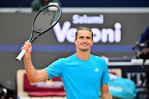 Foto IPP Cavaliere Emiliano. Roma 10 05 2026. Tennis Internazionali d Italia 2026. Nella foto: Alexander Zverev. Italy Photo Press - World Copyright italy ITALY  Copyright: xR4924_italyphotopressx