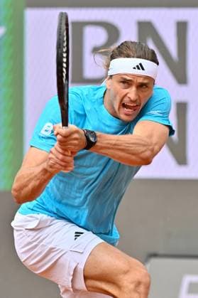 Foto IPP Cavaliere Emiliano. Roma 10 05 2026. Tennis Internazionali d Italia 2026. Nella foto: Alexander Zverev. Italy Photo Press - World Copyright italy ITALY  Copyright: xR4924_italyphotopressx