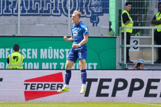 10.05.2026, xgrfx, Fussball 2.Bundesliga, Preußen Münster - SV Darmstadt 98 v.l. Tor, Isac Lidberg zum 1:1 (SV Darmstadt) (DFL DFB REGULATIONS PROHIBIT ANY USE OF PHOTOGRAPHS as IMAGE SEQUENCES and or QUASI-VIDEO) Münster *** 10 05 2026, xgrfx, Fußball 2 Bundesliga, Preußen Münster SV Darmstadt 98 v l Tor, Isac Lidberg zum 1 1 SV Darmstadt DFL DFB REGULATIONS PROHIBIT ANY USE OF PHOTOGRAPHS as IMAGE SEQUENCES and or QUASI VIDEO Münster