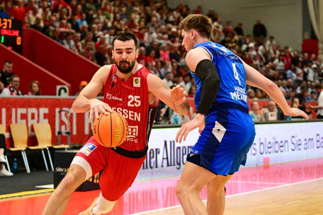 Basketball, 2. BL, ProA, Playoffs, Gießen 46ers - Hakro Merlins Crailsheim