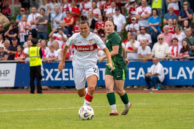 Nicole Billa VFB Stuttgart Women, 26 , GER, VfB Stuttgart Women vs VfL Wolfsburg II, Football, 2 Womens Bundesliga, 25 Matchday, Season 2025 2026, 10 085 2026, GER, VfB Stuttgart Women vs VfL Wolfsburg II, Football, 2 Womens Bundesliga, 25 Matchday, Season 2025 2026, 10 085 2026, Stuttgart Copyright: xEibner-Pressefoto EdwardxCheungx EP_ECG