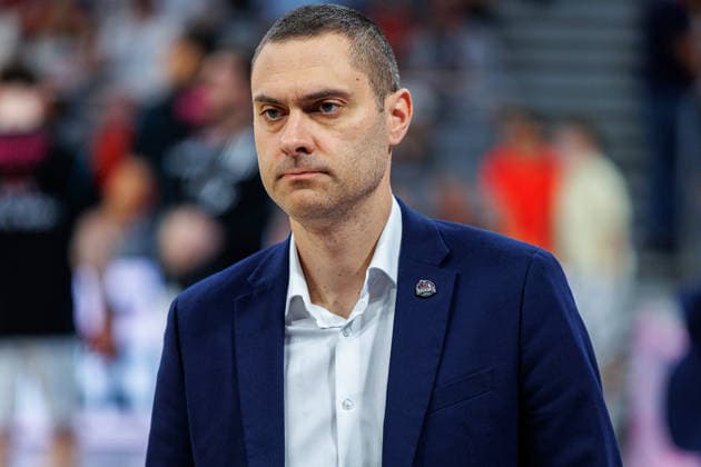 Marko Stankovic Telekom Baskets Bonn, Coach , single picture, single photo, portrait, portraet, BMA365 Bamberg Baskets vs Telekom Baskets Bonn, Basketball, easyCredit BBL, 34 Matchday, 10 05 2026 BMA365 Bamberg Baskets vs Telekom Baskets Bonn, Basketball, easyCredit BBL, 34 Matchday, 10 05 2026 Bamberg Copyright: xEibner-Pressefoto G.xSantemizx EP_EER