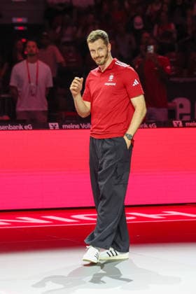 Andreas Obst FC Bayern Basketball, 13 , MVP of the easycredit Basketball Bundesliga, GER, FC Bayern Basketball vs EWE Baskets Oldenburg, Basketball, easycredit Basketball Bundesliga, 34 Matchday, Season 2025 2026, 10 05 2026, GER, FC Bayern Basketball vs EWE Baskets Oldenburg, Basketball, easycredit Basketball Bundesliga, 34 Matchday, Season 2025 2026, 10 05 2026 Munich Copyright: xEibner-Pressefoto JennixMaulx EP_JML