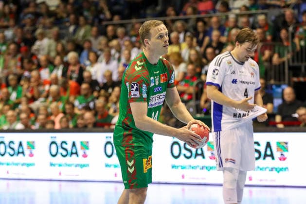 10 05 2026, xgox, Handball Daikin HBL SC Magdeburg Handball Sport Verein Hamburg emspor, v l Omar Ingi Magnusson Magdeburg, 14 at Siebenmeter Magdeburg