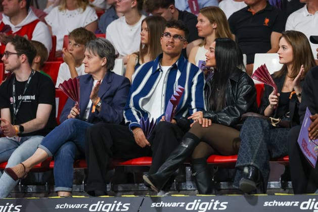 NBA player Tristan da Silva Orlando Magic , GER, FC Bayern Basketball vs EWE Baskets Oldenburg, Basketball, easycredit Basketball Bundesliga, 34 Matchday, Season 2025 2026, 10 05 2026, GER, FC Bayern Basketball vs EWE Baskets Oldenburg, Basketball, easycredit Basketball Bundesliga, 34 Matchday, Season 2025 2026, 10 05 2026 Munich Copyright: xEibner-Pressefoto JennixMaulx EP_JML