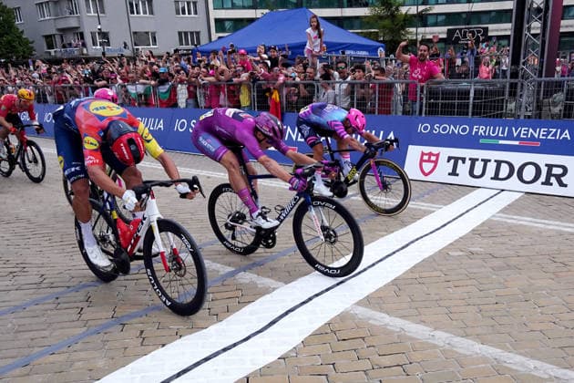 Paul Magnier (Soudal Quick-Step) winner stage during Stage 3 of the Giro d™Italia, from Plovdiv to Sofia, Bulgaria, Sunday, May 10, 2026.  Copyright: xMassimoxPaolone LaPressex