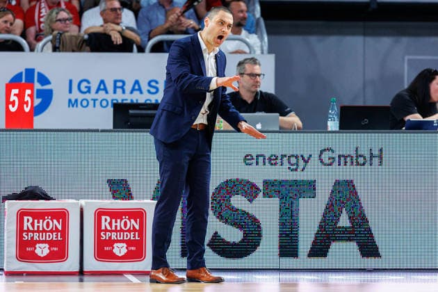 Marko Stankovic Telekom Baskets Bonn, Coach , single picture, single photo, portrait, portraet, BMA365 Bamberg Baskets vs Telekom Baskets Bonn, Basketball, easyCredit BBL, 34 Matchday, 10 05 2026 BMA365 Bamberg Baskets vs Telekom Baskets Bonn, Basketball, easyCredit BBL, 34 Matchday, 10 05 2026 Bamberg Copyright: xEibner-Pressefoto G.xSantemizx EP_EER