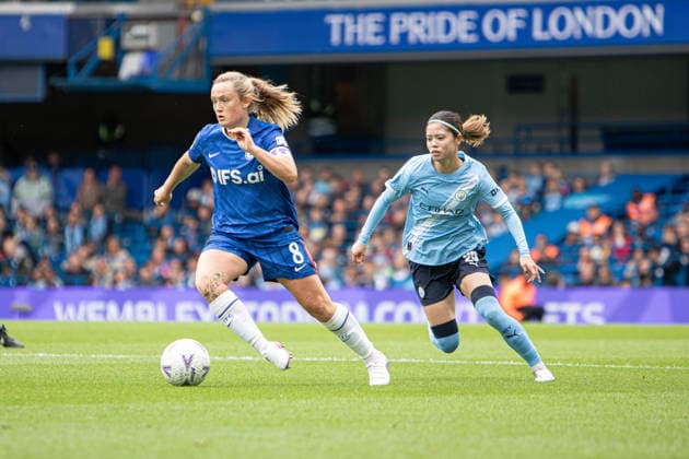 Football, Women, FA Cup, Semi-final, Chelsea FC - Manchester City