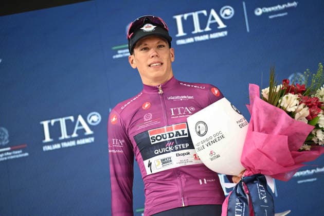 10-05-2026 Giro D italia; Tappa 03 Plovdiv - Sofia; 2026, Soudal - Quick Step; Magnier, Paul; Sofia; 