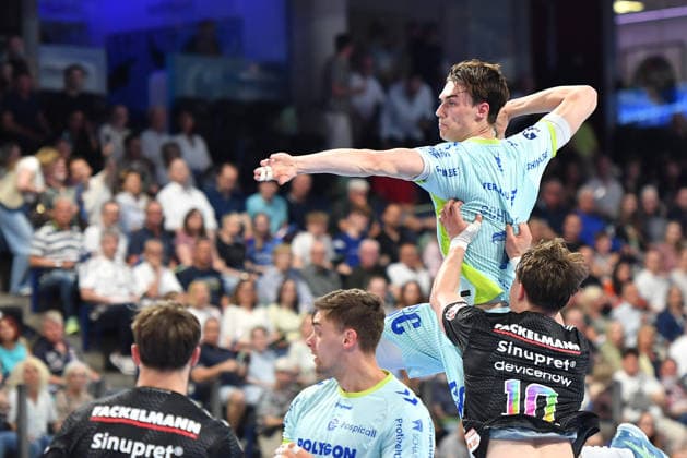 10 05 2026 Handball 1 Bundesliga DAIKIN HBL Season 2025 2026 31 Matchday HC Erlangen Metropolregion Nuremberg HCE VfL Gummersbach OGo xogox Miro Schluroff 15, VfL Gummersbach