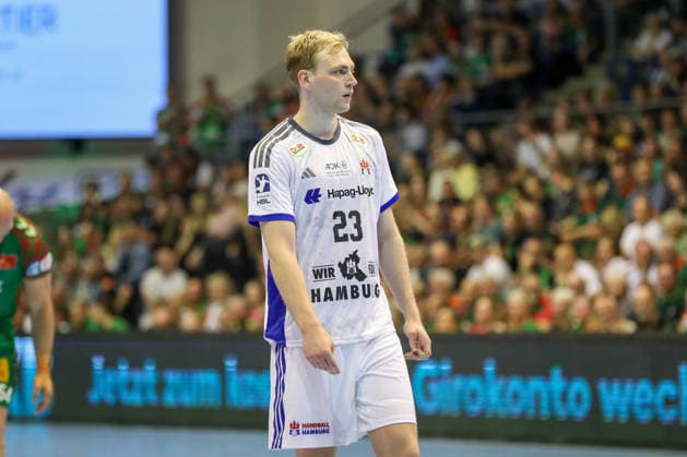 10 05 2026, xgox, Handball Daikin HBL SC Magdeburg Handball Sport Verein Hamburg emspor, v l Einar Olafsson Hamburg, 23 disappointed, looks disappointed, disappointed Magdeburg