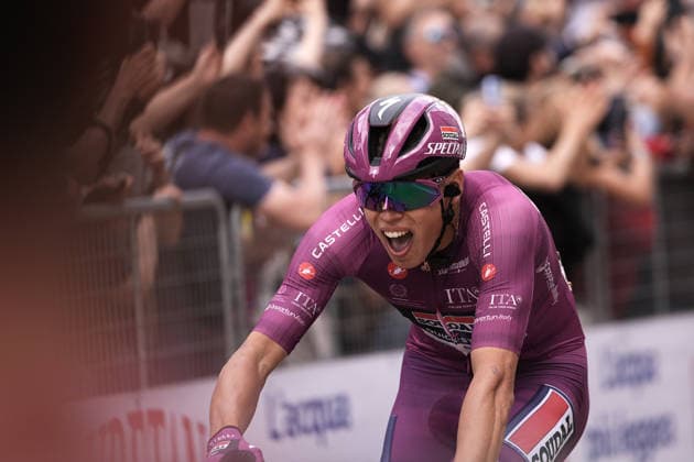 Paul Magnier (Soudal Quick-Step) winner stage during Stage 3 of the Giro d™Italia, from Plovdiv to Sofia, Bulgaria, Sunday, May 10, 2026.  Copyright: xMarcoxAlpozzi LaPressex