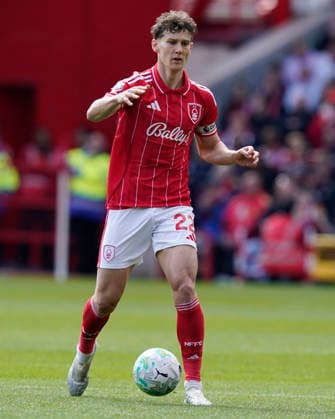 Nottingham, England, 10th May 2026. Ryan Yates of Nottingham Forest during the Nottingham Forest vs Newcastle United Premier League match at the City Ground, Nottingham. Picture credit should read: Andrew Yates Sportimage EDITORIAL USE ONLY. No use with unauthorised audio, video, data, fixture lists, club league logos or live services. Online in-match use limited to 120 images, no video emulation. No use in betting, games or single club league player publications. SPI_061_AY_NOTTS_FOREST_NEWC SPI-4792-0061