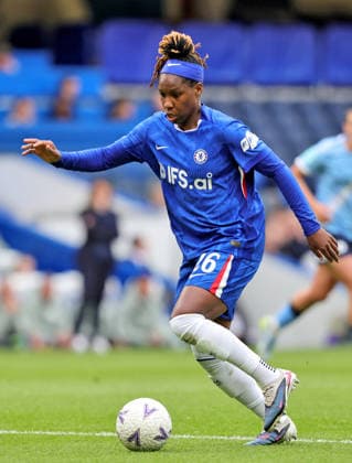 Chelsea Women v Manchester City Women Adobe Womens FA Cup Kadeisha Buchanan of Chelsea Women in possession during the Adobe Womens FA Cup Semi-Final match at Stamford Bridge, London 10 05 2026 UK Newspapers OUT Copyright: xNeilxHolmesx FIL-23413-0010