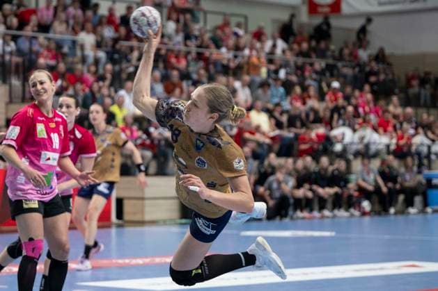 Handball Bundesliga Women,HBF, Season 2025 2026 SV Union Halle Neustadt vs Buxtehuder SV Halle, Germany 10 May 2026 In the picture Johanna Andresen Buxtehude Halle Saale SWH Arena Sachsen Anhalt Germany