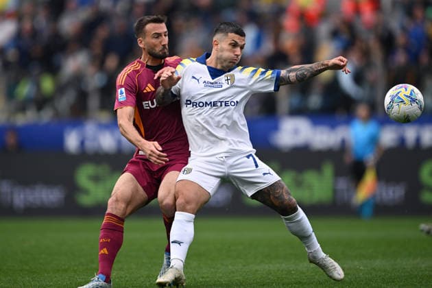 Football, Italy, SC Parma - AS Roma