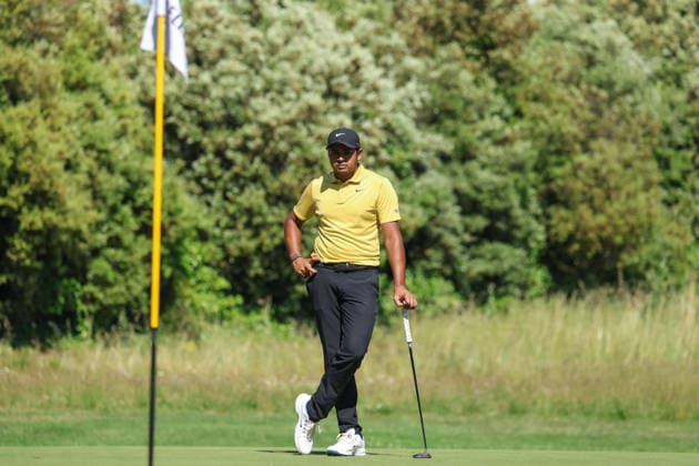 Spain - DP World Tour European Swing - Estrella Damm Catalunya Championship - 10 05 2026 SPAIN, TERRASSA, MAY 10. Yurav Premlall of South Africa competes during the Estrella Damm Catalunya Championship, part of the DP World Tour European Swing on May 10, 2026 at Real Club de Golf El Prat in Terrassa, nearby Barcelona, Spain. Photo by Manuel Blondeau AOP.Press Terrassa Real Club de Golf El Prat Spain Copyright: x ManuelxBlondeau AOP.Pressx AOP20260510-00010