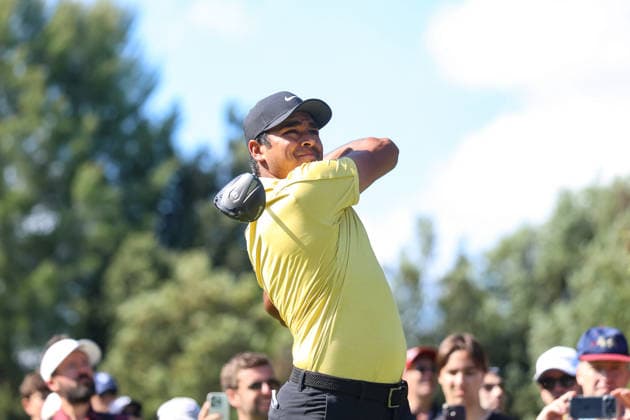 Spain - DP World Tour European Swing - Estrella Damm Catalunya Championship - 10 05 2026 SPAIN, TERRASSA, MAY 10. Yurav Premlall of South Africa competes during the Estrella Damm Catalunya Championship, part of the DP World Tour European Swing on May 10, 2026 at Real Club de Golf El Prat in Terrassa, nearby Barcelona, Spain. Photo by Manuel Blondeau AOP.Press Terrassa Real Club de Golf El Prat Spain Copyright: x ManuelxBlondeau AOP.Pressx AOP20260510-00023