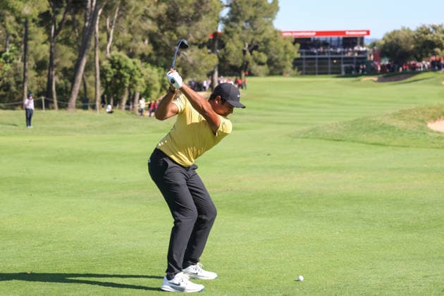 Spain - DP World Tour European Swing - Estrella Damm Catalunya Championship - 10 05 2026 SPAIN, TERRASSA, MAY 10. Yurav Premlall of South Africa competes during the Estrella Damm Catalunya Championship, part of the DP World Tour European Swing on May 10, 2026 at Real Club de Golf El Prat in Terrassa, nearby Barcelona, Spain. Photo by Manuel Blondeau AOP.Press Terrassa Real Club de Golf El Prat Spain Copyright: x ManuelxBlondeau AOP.Pressx AOP20260510-00028