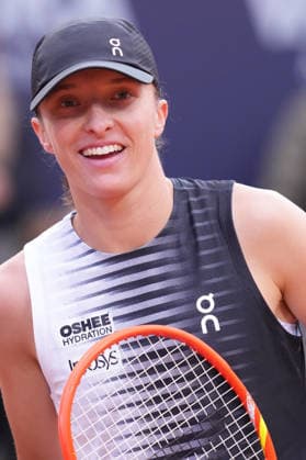 Iga Swiatek (POL) during the match between Elisabetta Cocciaretto (ITA) vs Iga Swiatek (POL) at the Italian Open in Rome, Sunday, May 10, 2026. (Alfredo Falcone LaPresse)  Copyright: xAlfredoxFalcone LaPressex
