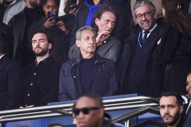 Paris Saint-Germain v Stade Brestois 29 - Ligue 1 McDonald s 2025 2026 Nicolas SARKOZY during the Ligue 1 McDonald s match between Paris and Brest at Parc des Princes on May 10, 2026 in Paris, France. Paris France  Copyright: xFEPx 776348388