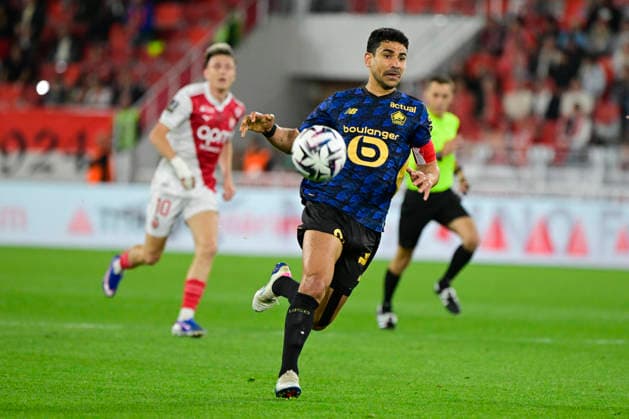 FOOTBALL : AS Monaco VS LOSC - Ligue 1 McDonald s - 10 05 2026 Benjamin AndrÃ (LOSC) - Ligue 1 McDonald™s match between AS Monaco and LOSC on May 10, 2026 at the Louis II Stadium in Monaco. MonacoMonaco  Copyright: xWilliamxCannarellax