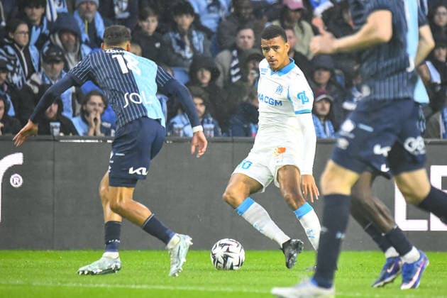 FOOTBALL : AC Le Havre vs Olympique de Marseille - Ligue 1 McDonald s - JournÃ e 33 - 10 05 2026 Mason Greenwood (OM) Le HavreFrance  Copyright: xBaptistexAutissierx