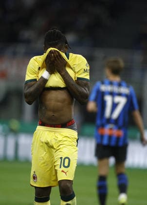 Milan Rafael Leao delusione during the Serie A soccer match between Milan and Atalanta at the Giuseppe Meazza in Milano, north west Italy - Domenica , 10 Maggio 2026. - Soccer .  Copyright: xAlbertoxMariani LaPressex