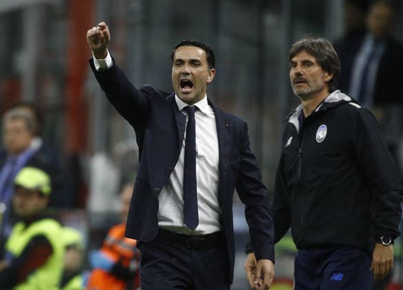 Atalanta allenatore Raffaele Palladino during the Serie A soccer match between Milan and Atalanta at the Giuseppe Meazza in Milano, north west Italy - Domenica , 10 Maggio 2026. - Soccer .  Copyright: xAlbertoxMariani LaPressex