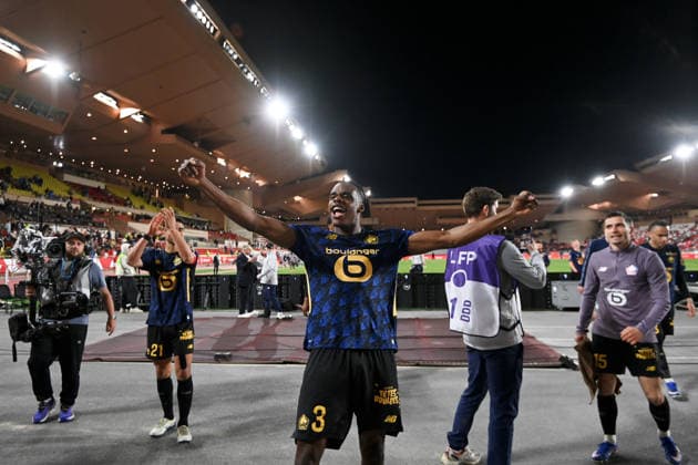 AS Monaco FC v Lille OSC - Ligue 1 McDonald s 2025 2026 03 Nathan NGOY (losc) during the Ligue 1 McDonald s match between Monaco and Lille at Stade Louis II on May 10, 2026 in Monaco, Monaco. Monaco Monaco  Copyright: xFEPx 776348385