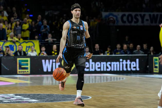 v l Jack Pagenkopf 11, Science City Jena , GER, Berlin, Basketball, Alba Berlin vs Science City Jena, in the Max Schmeling Halle , BBL, 10 5 2026 Copyright: HMBxMedia UwexKoch