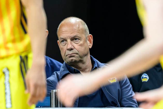 f l Marco Thomas Baldi Managing Director of the Bundesliga basketball club Alba Berlin, GER, Berlin, Basketball, Alba Berlin vs Science City Jena, in the Max Schmeling Halle , BBL, 10 5 2026 Copyright: HMBxMedia UwexKoch