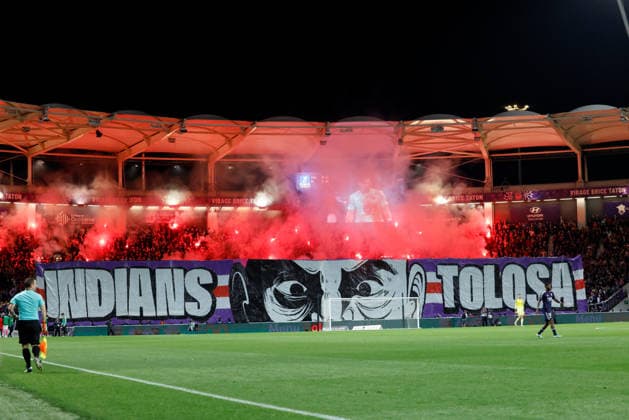 Toulouse FC v Olympique Lyonnais - Ligue 1 McDonald s Illustration during the Ligue 1 McDonald s match between Toulouse and Lyon at Stadium de Toulouse on May 10, 2026 in Toulouse, France. Toulouse France  Copyright: xFEPx 776348387