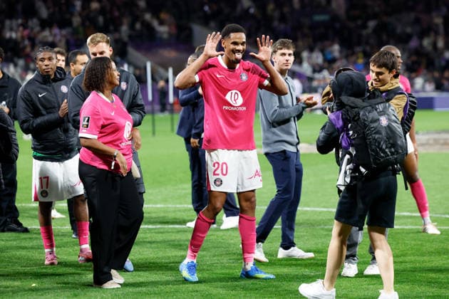 Toulouse FC v Olympique Lyonnais - Ligue 1 McDonald s 20 EMERSONN Correia da Silva (tfc) during the Ligue 1 McDonald s match between Toulouse and Lyon at Stadium de Toulouse on May 10, 2026 in Toulouse, France. Toulouse France  Copyright: xFEPx 776348387