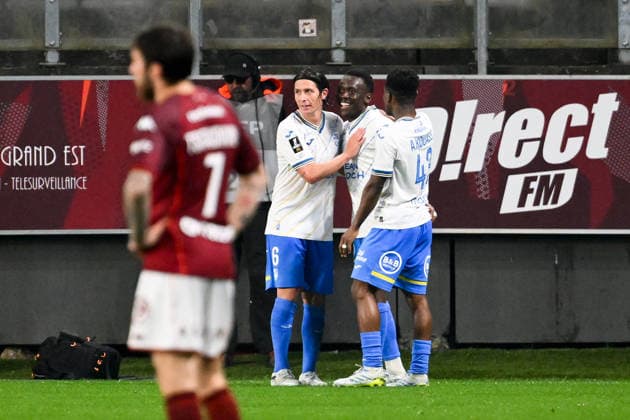 FC Metz v FC Lorient - Ligue 1 McDonald s 2025 2026 06 Laurent ABERGEL (fcl) - 62 Arthur AVOM (fcl) during the Ligue 1 McDonald s match between Metz and Lorient at Stade Saint-Symphorien on May 10, 2026 in Metz, France. Metz France  Copyright: xFEPx 776348386