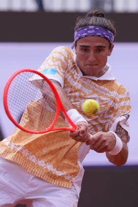 Mattia Bellucci (ITA) during the match between Mattia Bellucci (ITA) vs Martin Landaluce (ESP) at the Italian Open in Rome, Monday, May 11, 2026. (Alfredo Falcone LaPresse)  Copyright: xAlfredoxFalcone LaPressex