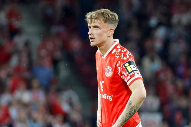 Nikolas Veratschnig (1. FSV Mainz, 22) , Deutschland, Fussball, 1. Bundesliga, 33.Spieltag, 2025 2026, 1. FSV Mainz vs. 1. FC Union Berlin, 10.05.2026, Mainz Mewa Arena Baden-Württemberg Deutschland *** Nikolas Veratschnig 1 FSV Mainz, 22 , Germany, Football, 1 Bundesliga, 33 Matchday, 2025 2026, 1 FSV Mainz vs 1 FC Union Berlin, 10 05 2026, Mainz Mewa Arena Baden Württemberg Germany Copyright: xGrantxHubbsx