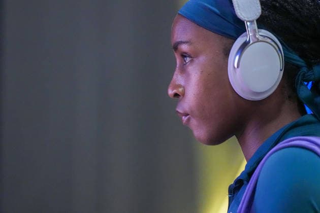 Coco Gauff of United States prepares for her match against Iva Jovic of United States at the Internazionali BNL d Italia 2026 tennis tournament at Foro Italico in Rome (Italy) on May, 11, 2026. AntoniettaxBaldassarre